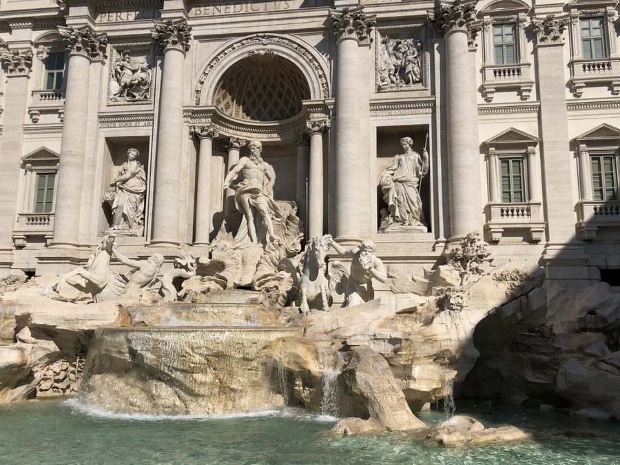 イタリア・ローマの泉